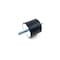 Fairchild Industries Rubber vibration isolator mount, male to male, metric, Natural Rubber 50A, Zinc-plated steel RVI1015-MM50 - alternate 1